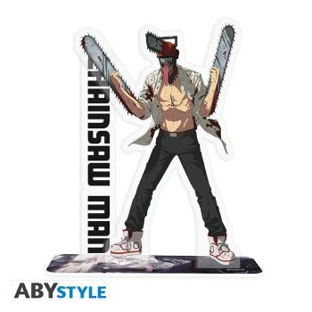 CHAINSAW MAN - Acryl® - Kettensägemann Denji hat sich gerade zum Kettensägemann entwickelt und ist bereit, einen Teufel auf diesem Acryl® Kettensägemann von ABYstyle zu schneiden!